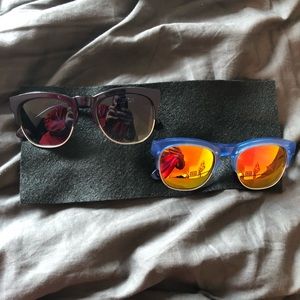 2 Wildfox Club Fox Sunglasses
